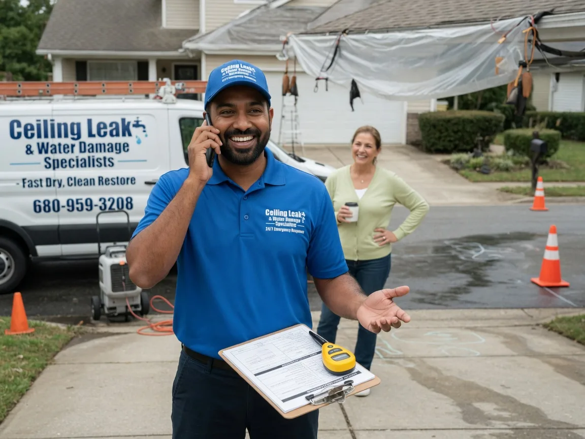 Ceiling Leak Cleanup Maywood, NJ FAQs